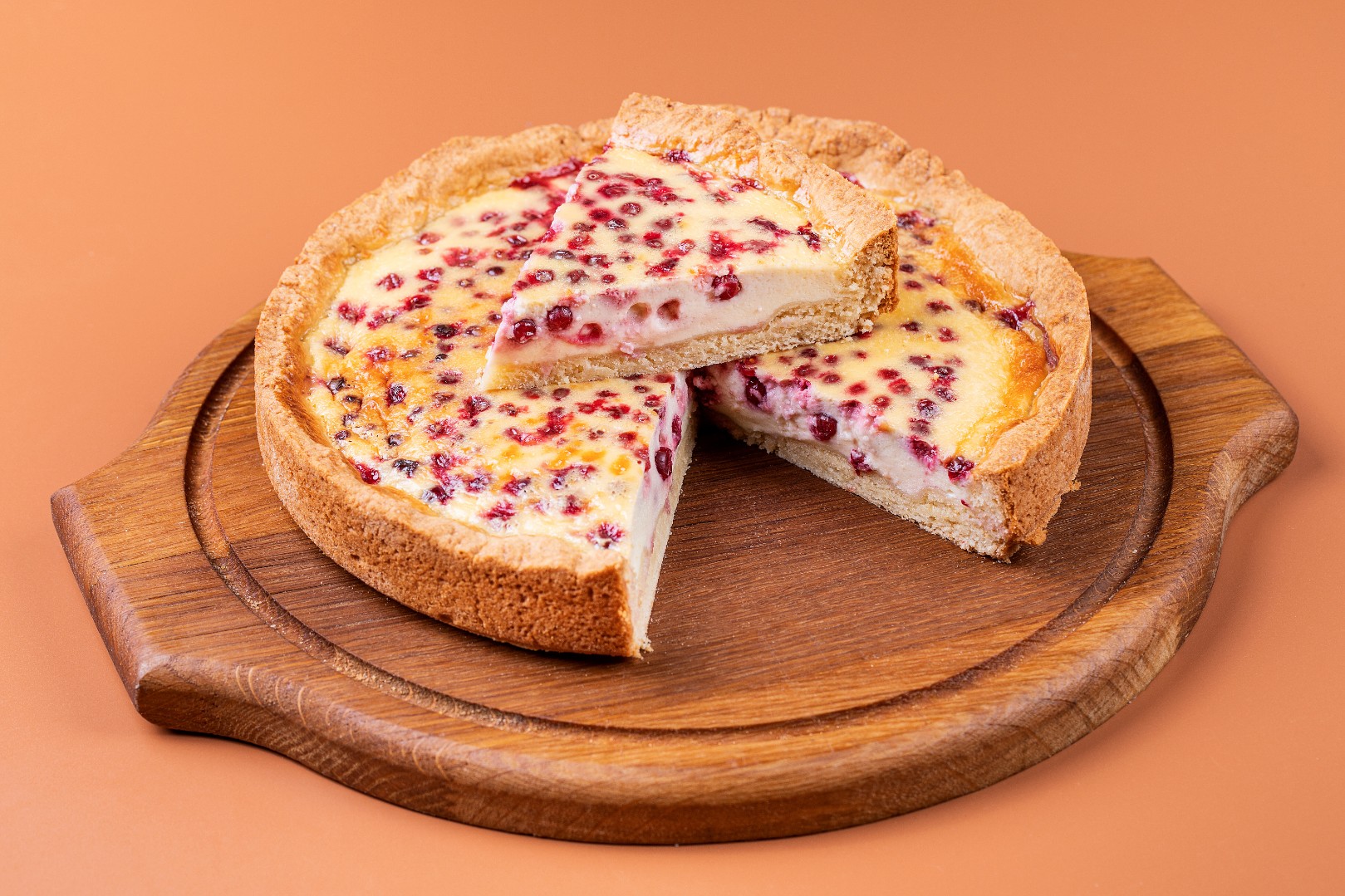 Сметанник с брусникой Сметанник с брусникой